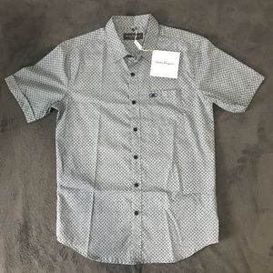 salvatore ferragamo short sleeve color (baby blue)